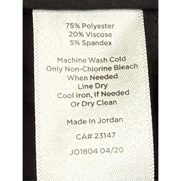 B31 - Talbots Hampshire Straight Leg Ankle Curvy Size 16 Curvy Petite NWOT - Picture 10 of 10